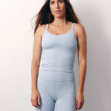 Top de alças Nunu Azul-celeste